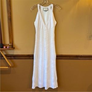 Alexis Allia knit white dress NWOT